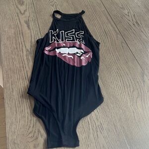 Black shein kiss bodysuit size xs worn once